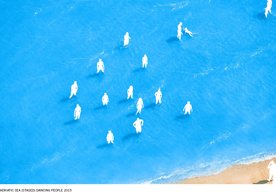 ADRIATIC SEA (STAGED) DANCING PEOPLE 2015