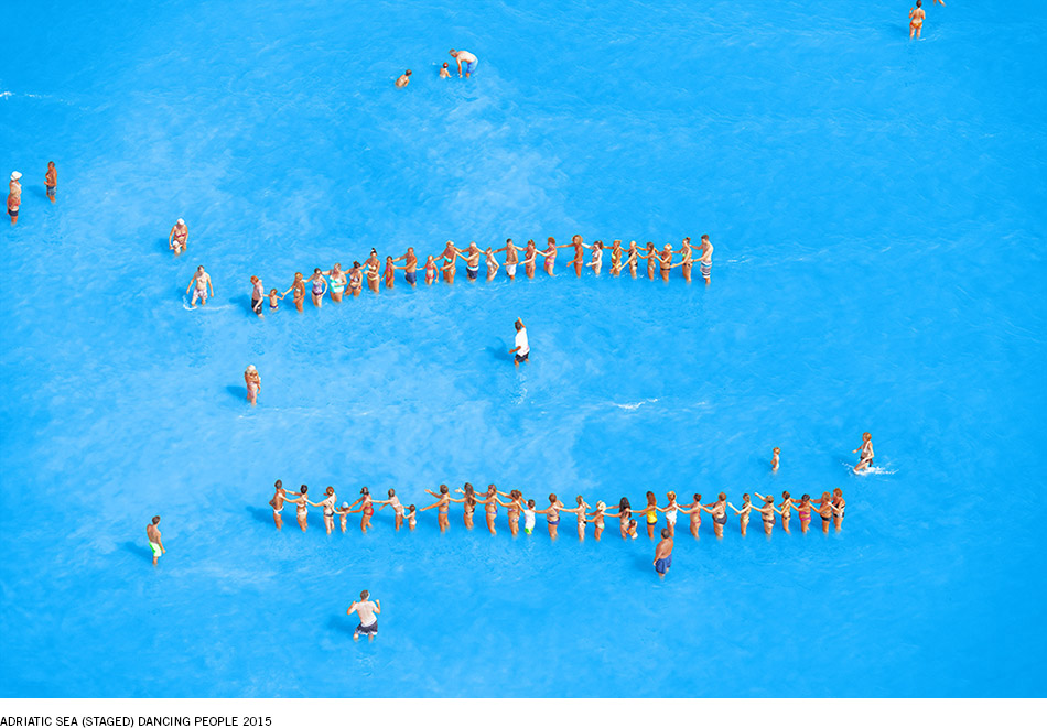 ADRIATIC SEA (STAGED) DANCING PEOPLE 2015